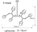 GobekUsa Glass Pendant Lights: Nordic Modern Design for Bar, Dining, Living Room