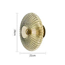 GobekUsa Glass Ripple LED Wall Lamps for Indoor Home Decoration