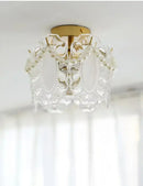 GobekUsa Glass Shade Ceiling Light - Modern Minimalist Balcony Decor