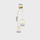 GobekUsa Glass Starry LED Pendant Lights for Nordic Bedroom Chandelier
