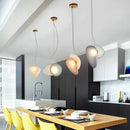 GobekUsa Glass Indoor Pendant Lights for Dining Room Kitchen Bar Shop