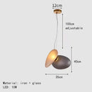 GobekUsa Glass Indoor Pendant Lights for Dining Room Kitchen Bar Shop