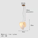 GobekUsa Glass Indoor Pendant Lights for Dining Room Kitchen Bar Shop
