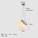 GobekUsa Glass Indoor Pendant Lights for Dining Room Kitchen Bar Shop