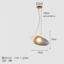 GobekUsa Glass Indoor Pendant Lights for Dining Room Kitchen Bar Shop