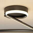 GobekUsa Heart Line LED Chandelier for Bedroom and Living Room
