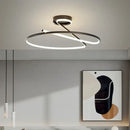 GobekUsa Heart Line LED Chandelier for Bedroom and Living Room