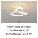 GobekUsa Heart Line LED Chandelier for Bedroom and Living Room