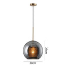 GobekUsa Glass Pendant Lights: Nordic Style Dining Kitchen Bedroom Lighting Fixtures