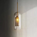 GobekUsa Glass Pendant Lights: Nordic Style Dining Kitchen Bedroom Lighting Fixtures