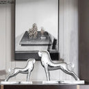 GobekUsa Horse Resin Sculpture Modern Desk Decoration Ornaments Room Decor Aesthetics