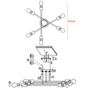 GobekUsa Industrial LED Ceiling Lights for Modern Minimalist Home Decor