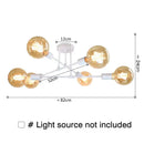 GobekUsa Industrial LED Ceiling Lights for Modern Minimalist Home Decor