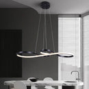 GobekUsa Acrylic LED Chandelier Pendant Light Minimalist Ceiling Lamp for Modern Decor