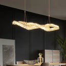 GobekUsa Crystal LED Pendant Chandeliers for Luxury Living Room Decor