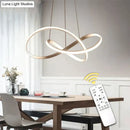 GobekUsa Hanging Lamp Moedern Led Pendant Light For Living Room Bedroom Dining Room Kitchen Lustres White&Black&Gold Pendant Lamp Fixture