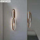 GobekUsa Modern Aluminium Gold LED Wall Sconce for Living Room