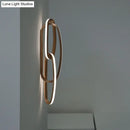 GobekUsa Modern Aluminium Gold LED Wall Sconce for Living Room