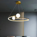 GobekUsa Iron LED Chandelier Light, Ideal for Living Room, Restaurant, Study, Kitchen, Garage