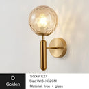GobekUsa Iron LED Sconce Lamp for Modern Bedroom and Living Room Lighting