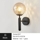 GobekUsa Iron LED Sconce Lamp for Modern Bedroom and Living Room Lighting