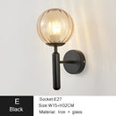 GobekUsa Iron LED Sconce Lamp for Modern Bedroom and Living Room Lighting