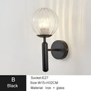 GobekUsa Iron LED Sconce Lamp for Modern Bedroom and Living Room Lighting