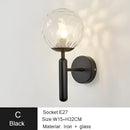GobekUsa Iron LED Sconce Lamp for Modern Bedroom and Living Room Lighting