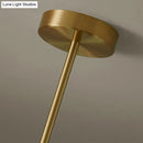 GobekUsa Sleek and Elegant Linear Gold Island Pendant Lighting with Spherical Glass Shades for Dining Table