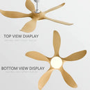 GobekUsa 52" Ceiling Fan with LED Light & Remote Control