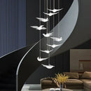 GobekUsa Led Bird Pendant Lamp for Home Decoration and Lighting