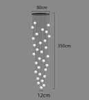 GobekUsa LED Ceiling Lamp Chandelier: Modern Decorative Lighting for Bedroom and Dining Room