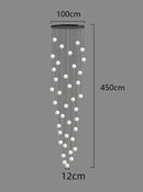 GobekUsa LED Ceiling Lamp Chandelier: Modern Decorative Lighting for Bedroom and Dining Room