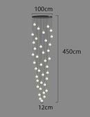 GobekUsa LED Ceiling Lamp Chandelier: Modern Decorative Lighting for Bedroom and Dining Room