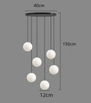 GobekUsa LED Ceiling Lamp Chandelier: Modern Decorative Lighting for Bedroom and Dining Room