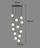 GobekUsa LED Ceiling Lamp Chandelier: Modern Decorative Lighting for Bedroom and Dining Room