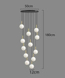 GobekUsa LED Ceiling Lamp Chandelier: Modern Decorative Lighting for Bedroom and Dining Room