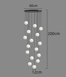 GobekUsa LED Ceiling Lamp Chandelier: Modern Decorative Lighting for Bedroom and Dining Room