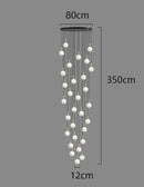 GobekUsa LED Ceiling Lamp Chandelier: Modern Decorative Lighting for Bedroom and Dining Room