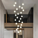GobekUsa LED Ceiling Lamp Chandelier: Modern Decorative Lighting for Bedroom and Dining Room