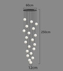 GobekUsa LED Ceiling Lamp Chandelier: Modern Decorative Lighting for Bedroom and Dining Room