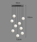 GobekUsa LED Ceiling Lamp Chandelier: Modern Decorative Lighting for Bedroom and Dining Room
