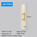 GobekUsa LED Long Liner Wall Light Fixture for Living Room Dining Room Staircase Sconces