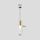 GobekUsa Gold LED Pendant Lamp for Bedroom & Kitchen Lighting - Long Cable Suspended Fixture