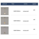 GobekUsa Gold LED Pendant Lamp: Modern Luxury Style for Bedroom, Living Room, Dining Room