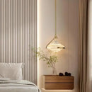 GobekUsa Gold LED Pendant Lamp: Modern Luxury Style for Bedroom, Living Room, Dining Room