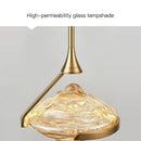 GobekUsa Gold LED Pendant Lamp: Modern Luxury Style for Bedroom, Living Room, Dining Room