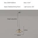 GobekUsa Gold LED Pendant Lamp: Modern Luxury Style for Bedroom, Living Room, Dining Room