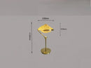 GobekUsa Gold LED Pendant Lamp: Modern Luxury Style for Bedroom, Living Room, Dining Room