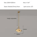 GobekUsa Gold LED Pendant Lamp: Modern Luxury Style for Bedroom, Living Room, Dining Room